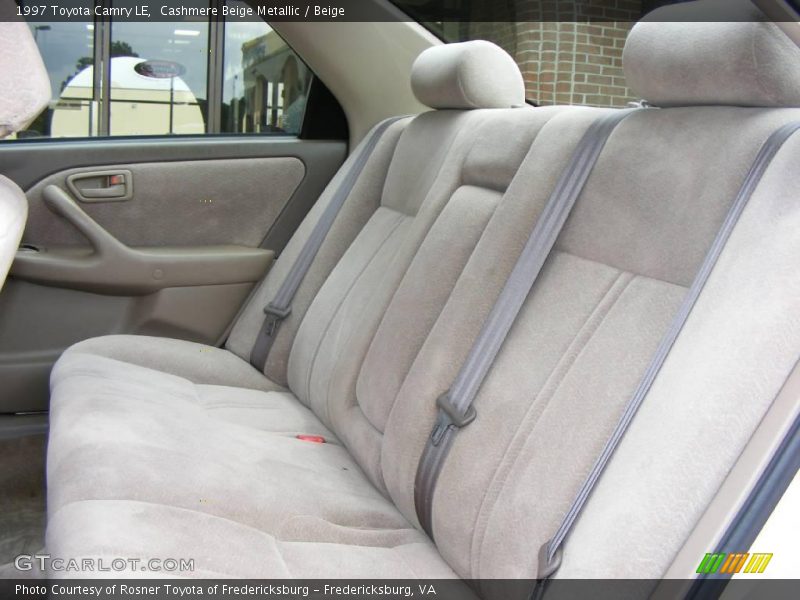 Cashmere Beige Metallic / Beige 1997 Toyota Camry LE