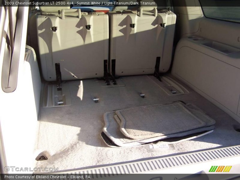 Summit White / Light Titanium/Dark Titanium 2009 Chevrolet Suburban LT 2500 4x4