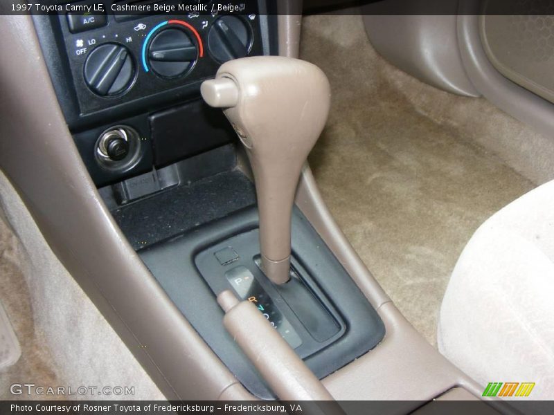 Cashmere Beige Metallic / Beige 1997 Toyota Camry LE