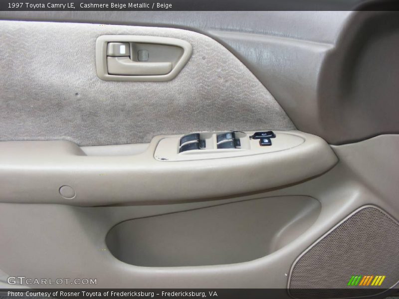 Cashmere Beige Metallic / Beige 1997 Toyota Camry LE