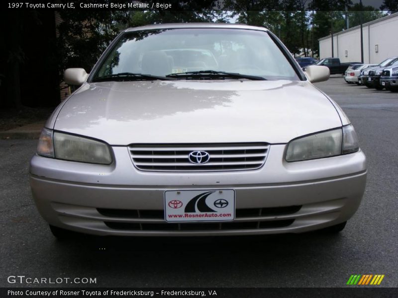 Cashmere Beige Metallic / Beige 1997 Toyota Camry LE