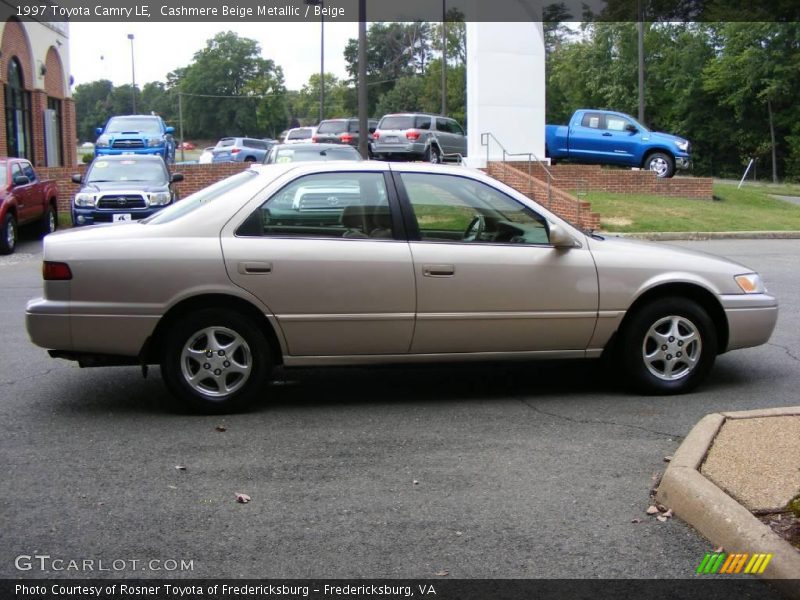 Cashmere Beige Metallic / Beige 1997 Toyota Camry LE