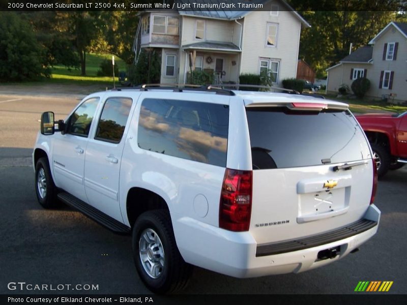Summit White / Light Titanium/Dark Titanium 2009 Chevrolet Suburban LT 2500 4x4