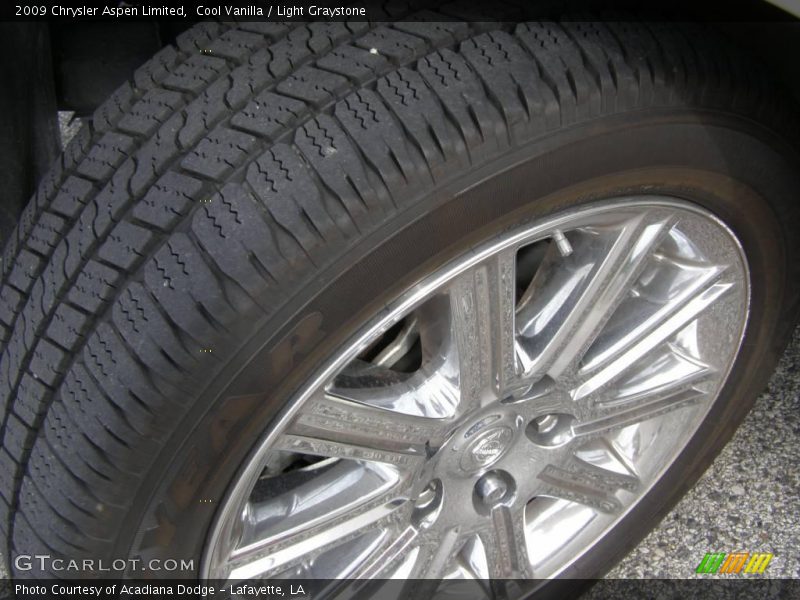Cool Vanilla / Light Graystone 2009 Chrysler Aspen Limited