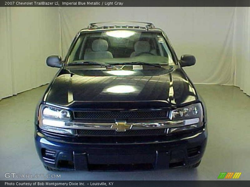 Imperial Blue Metallic / Light Gray 2007 Chevrolet TrailBlazer LS