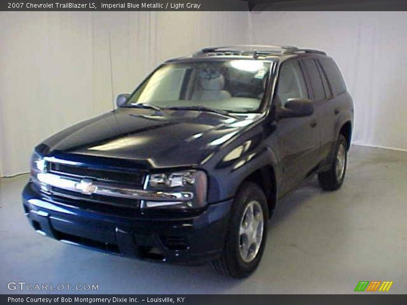 Imperial Blue Metallic / Light Gray 2007 Chevrolet TrailBlazer LS