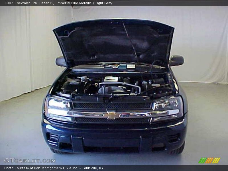 Imperial Blue Metallic / Light Gray 2007 Chevrolet TrailBlazer LS