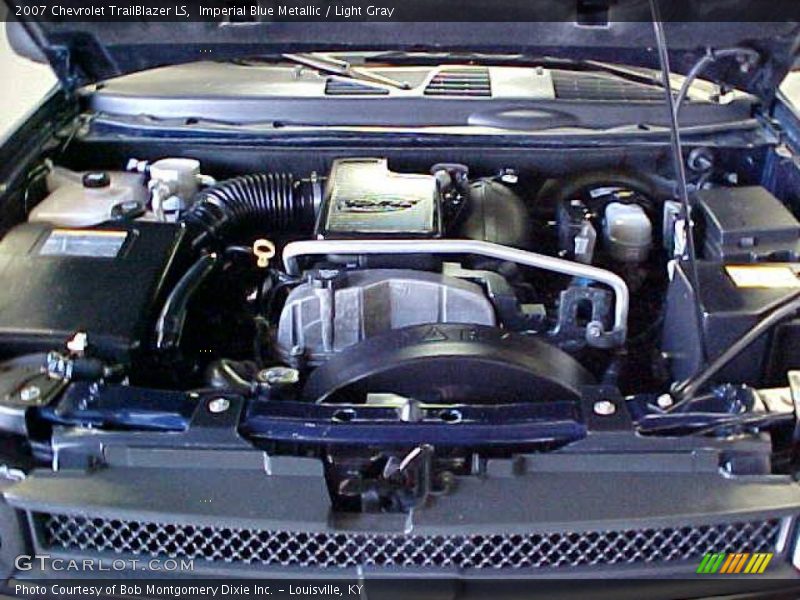 Imperial Blue Metallic / Light Gray 2007 Chevrolet TrailBlazer LS