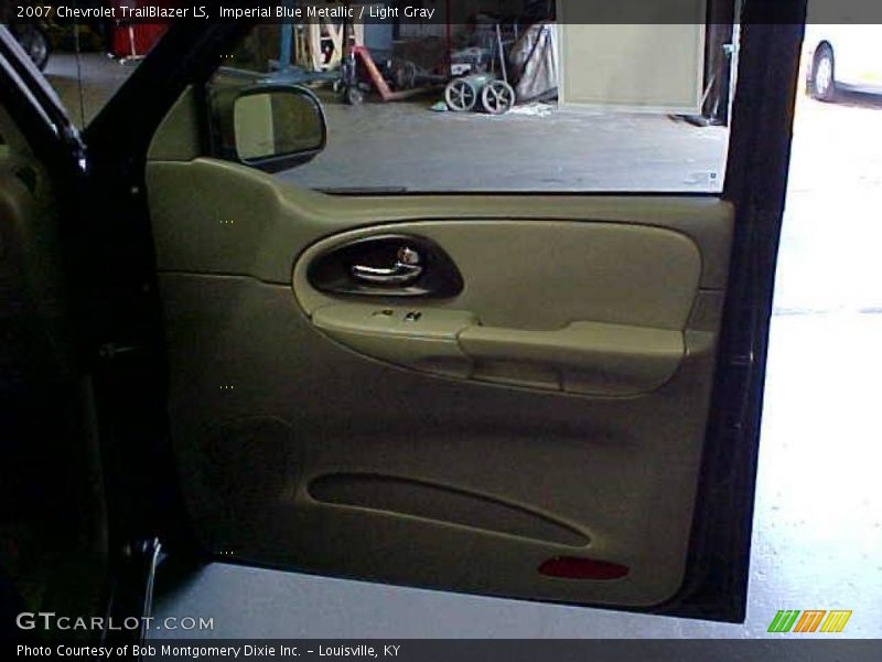 Imperial Blue Metallic / Light Gray 2007 Chevrolet TrailBlazer LS
