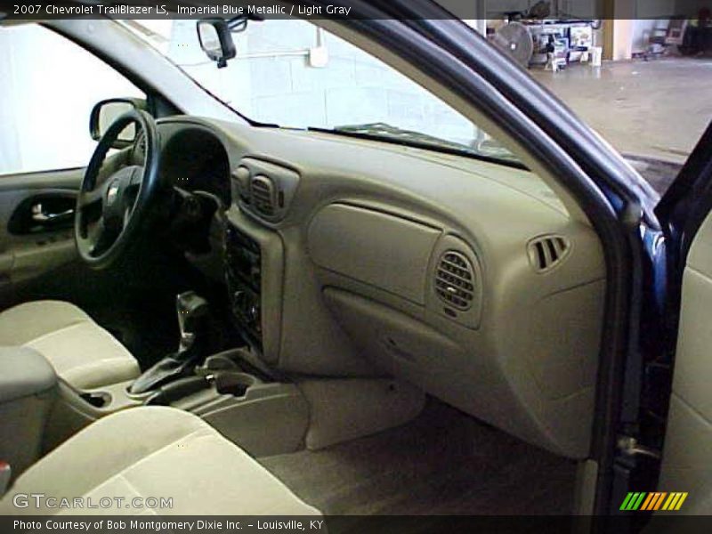 Imperial Blue Metallic / Light Gray 2007 Chevrolet TrailBlazer LS