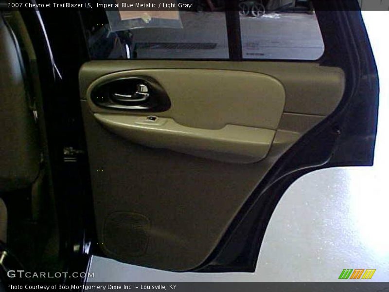 Imperial Blue Metallic / Light Gray 2007 Chevrolet TrailBlazer LS