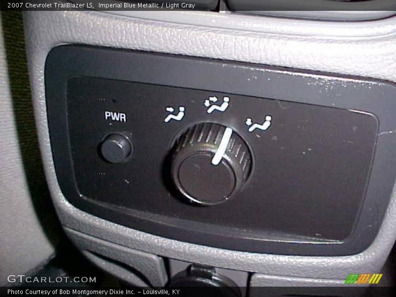 Imperial Blue Metallic / Light Gray 2007 Chevrolet TrailBlazer LS