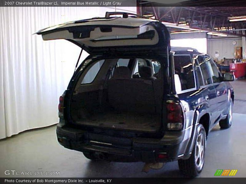 Imperial Blue Metallic / Light Gray 2007 Chevrolet TrailBlazer LS