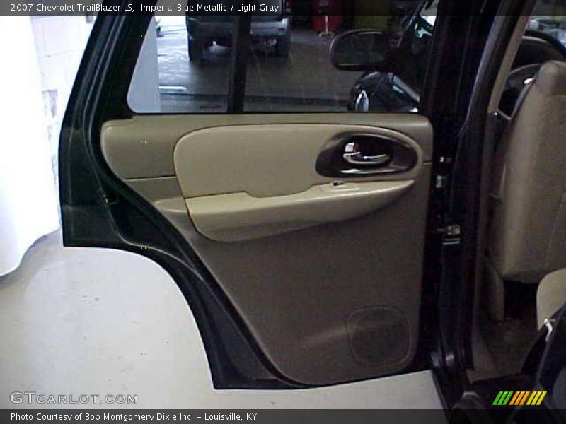 Imperial Blue Metallic / Light Gray 2007 Chevrolet TrailBlazer LS