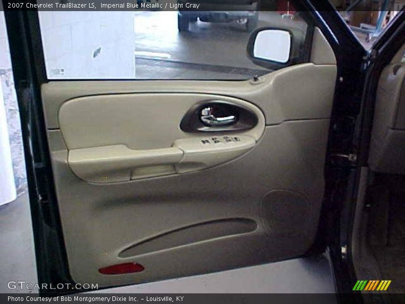 Imperial Blue Metallic / Light Gray 2007 Chevrolet TrailBlazer LS