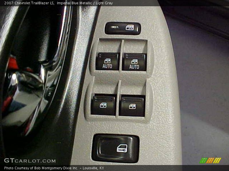 Imperial Blue Metallic / Light Gray 2007 Chevrolet TrailBlazer LS