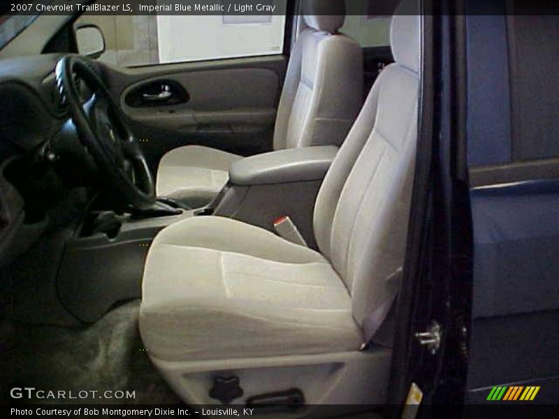 Imperial Blue Metallic / Light Gray 2007 Chevrolet TrailBlazer LS