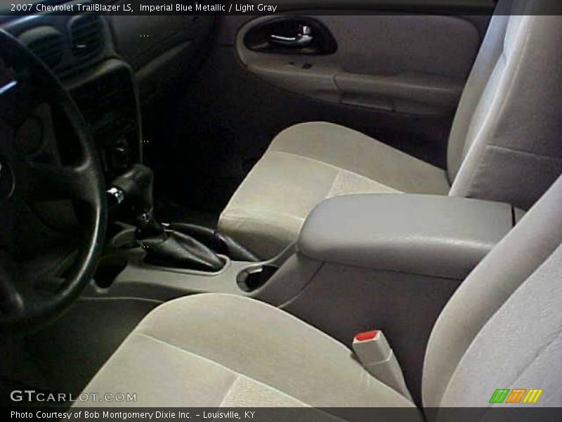 Imperial Blue Metallic / Light Gray 2007 Chevrolet TrailBlazer LS