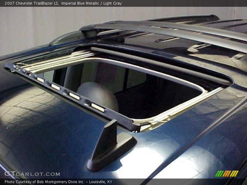 Imperial Blue Metallic / Light Gray 2007 Chevrolet TrailBlazer LS