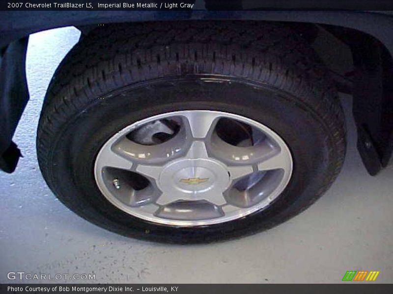 Imperial Blue Metallic / Light Gray 2007 Chevrolet TrailBlazer LS