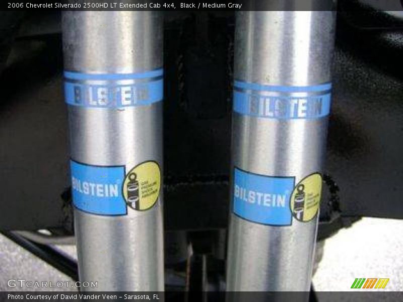 Black / Medium Gray 2006 Chevrolet Silverado 2500HD LT Extended Cab 4x4