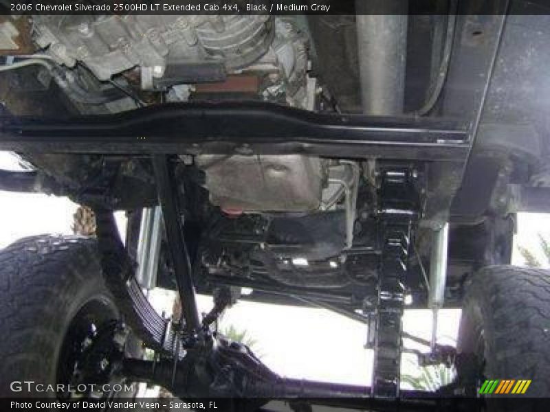 Black / Medium Gray 2006 Chevrolet Silverado 2500HD LT Extended Cab 4x4
