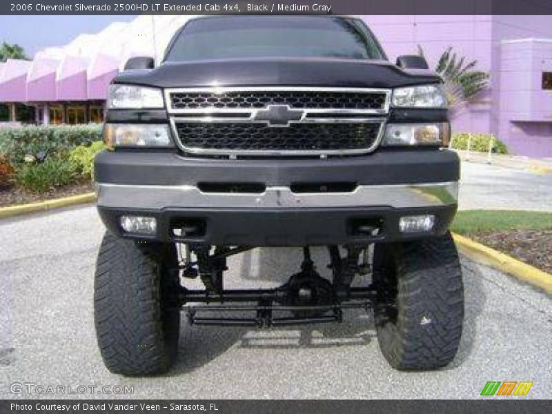 Black / Medium Gray 2006 Chevrolet Silverado 2500HD LT Extended Cab 4x4