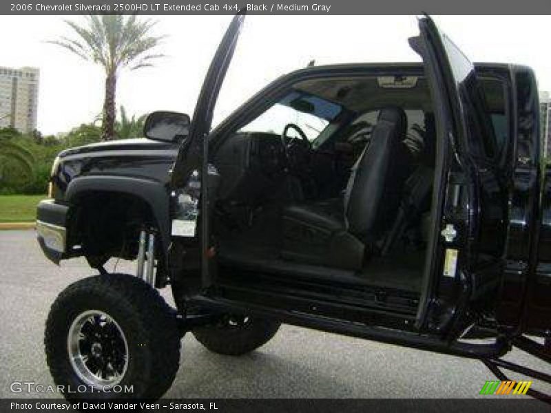 Black / Medium Gray 2006 Chevrolet Silverado 2500HD LT Extended Cab 4x4