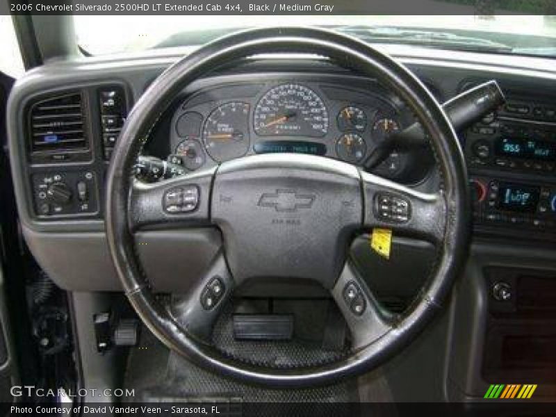 Black / Medium Gray 2006 Chevrolet Silverado 2500HD LT Extended Cab 4x4