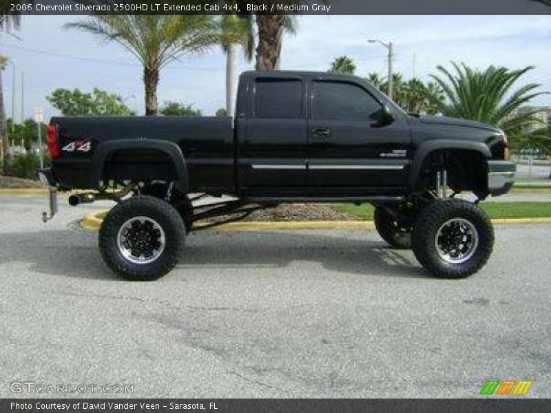 Black / Medium Gray 2006 Chevrolet Silverado 2500HD LT Extended Cab 4x4