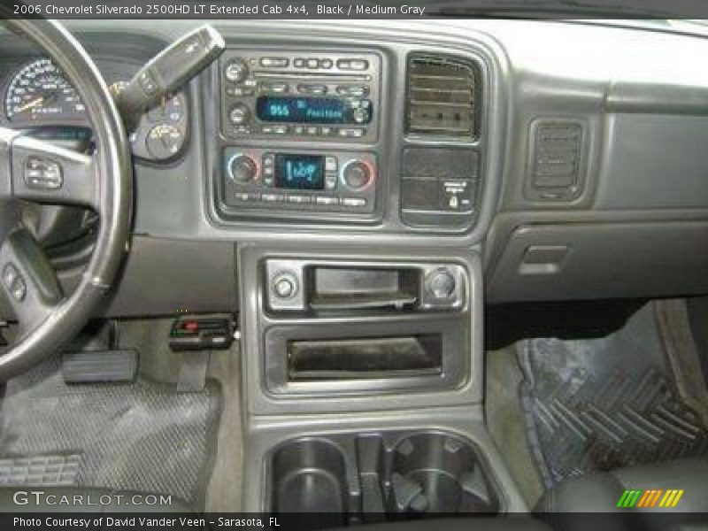 Black / Medium Gray 2006 Chevrolet Silverado 2500HD LT Extended Cab 4x4