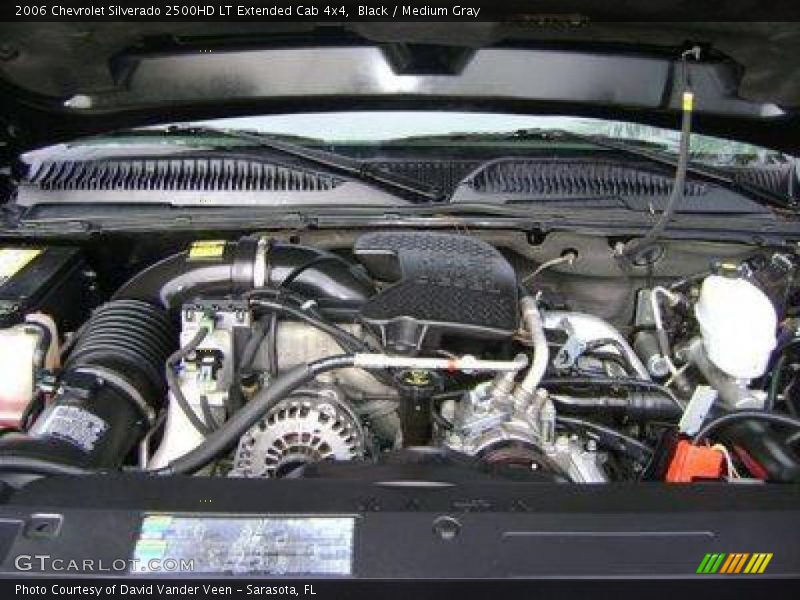 Black / Medium Gray 2006 Chevrolet Silverado 2500HD LT Extended Cab 4x4