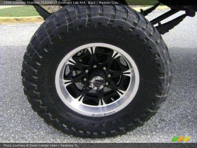 Black / Medium Gray 2006 Chevrolet Silverado 2500HD LT Extended Cab 4x4