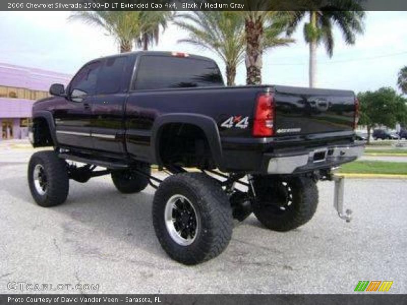 Black / Medium Gray 2006 Chevrolet Silverado 2500HD LT Extended Cab 4x4