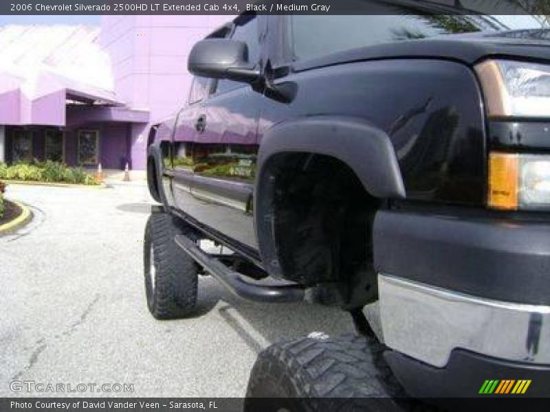 Black / Medium Gray 2006 Chevrolet Silverado 2500HD LT Extended Cab 4x4