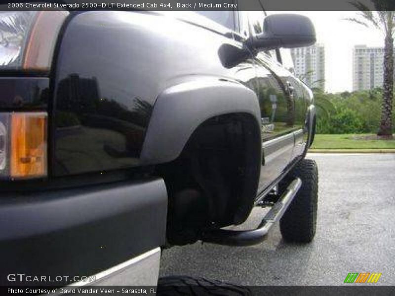 Black / Medium Gray 2006 Chevrolet Silverado 2500HD LT Extended Cab 4x4
