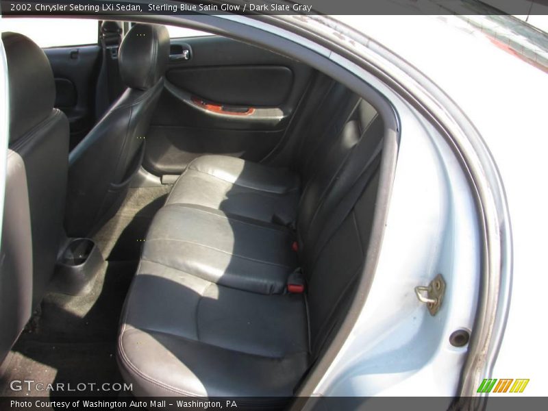 Sterling Blue Satin Glow / Dark Slate Gray 2002 Chrysler Sebring LXi Sedan