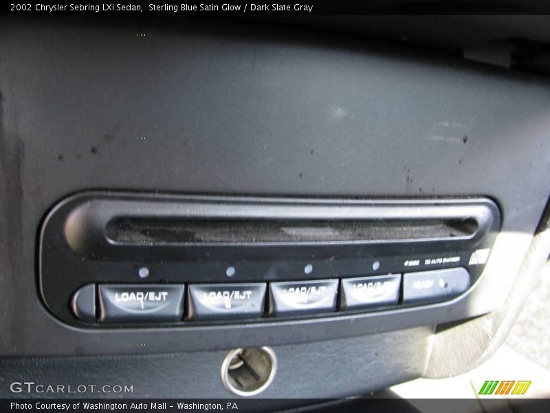 Sterling Blue Satin Glow / Dark Slate Gray 2002 Chrysler Sebring LXi Sedan