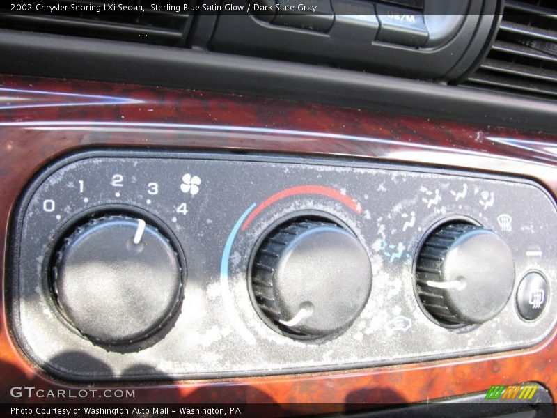 Sterling Blue Satin Glow / Dark Slate Gray 2002 Chrysler Sebring LXi Sedan