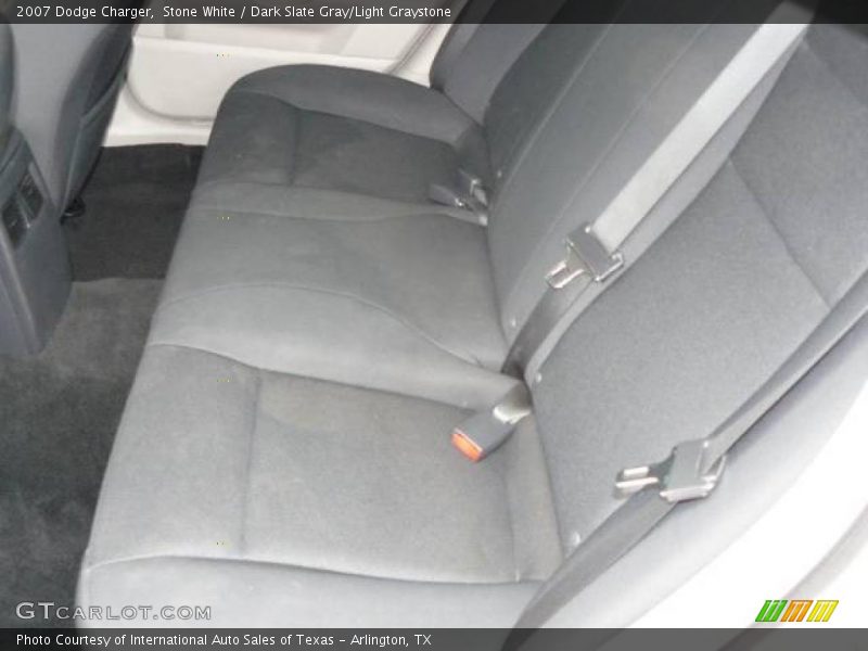 Stone White / Dark Slate Gray/Light Graystone 2007 Dodge Charger