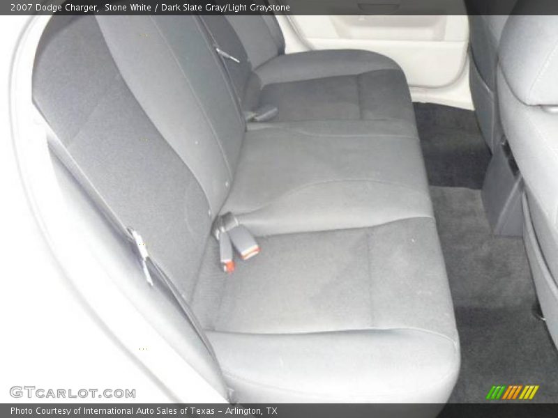 Stone White / Dark Slate Gray/Light Graystone 2007 Dodge Charger