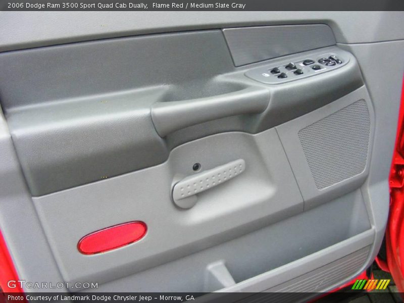 Flame Red / Medium Slate Gray 2006 Dodge Ram 3500 Sport Quad Cab Dually