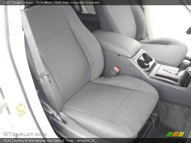 Stone White / Dark Slate Gray/Light Graystone 2007 Dodge Charger