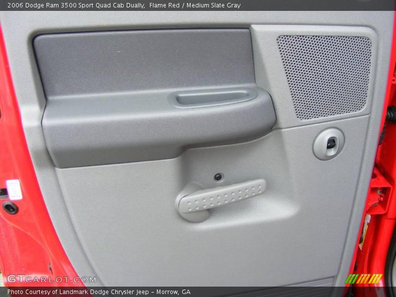 Flame Red / Medium Slate Gray 2006 Dodge Ram 3500 Sport Quad Cab Dually