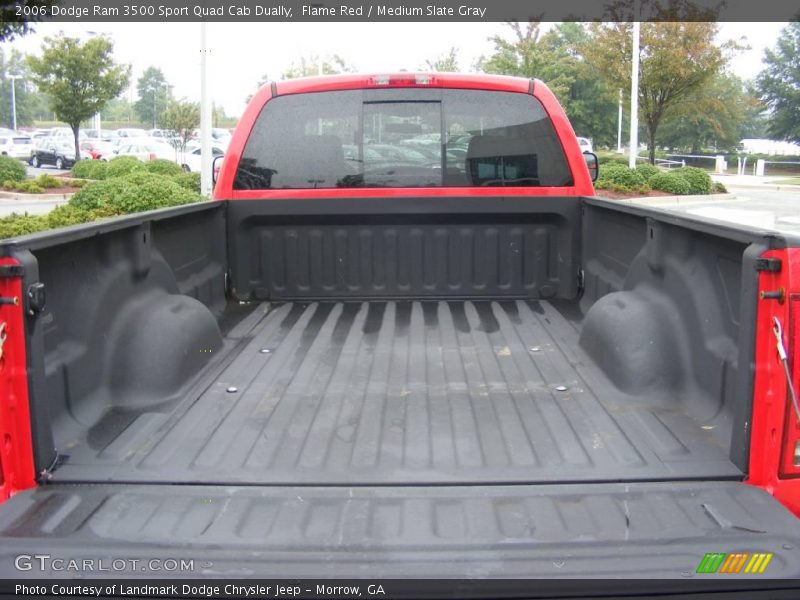 Flame Red / Medium Slate Gray 2006 Dodge Ram 3500 Sport Quad Cab Dually