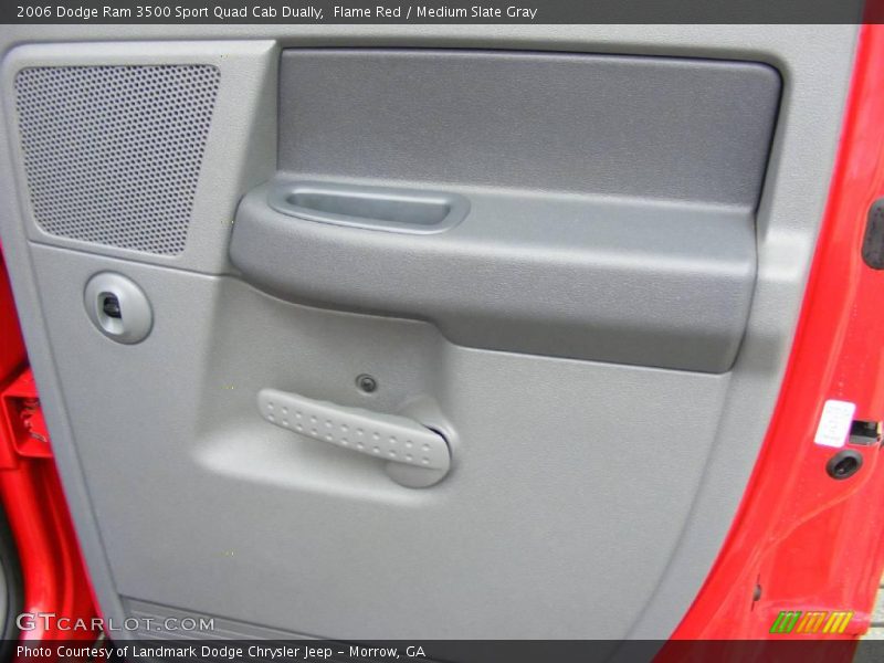 Flame Red / Medium Slate Gray 2006 Dodge Ram 3500 Sport Quad Cab Dually