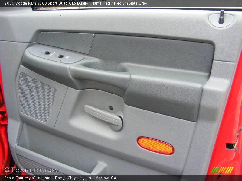 Flame Red / Medium Slate Gray 2006 Dodge Ram 3500 Sport Quad Cab Dually