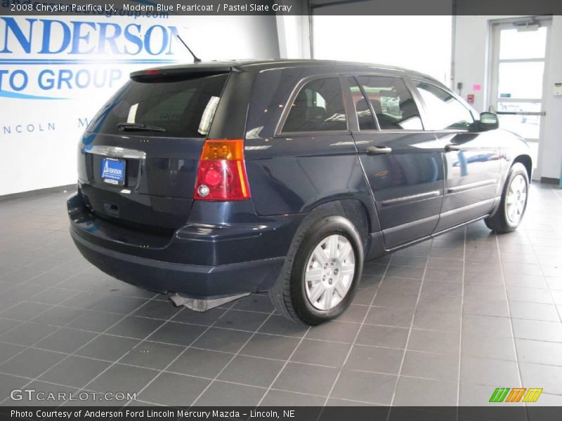 Modern Blue Pearlcoat / Pastel Slate Gray 2008 Chrysler Pacifica LX