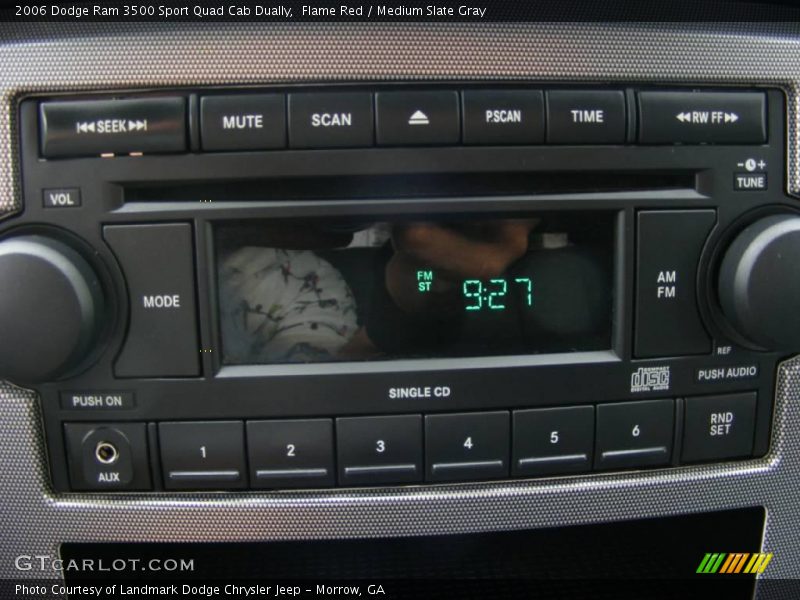 Flame Red / Medium Slate Gray 2006 Dodge Ram 3500 Sport Quad Cab Dually