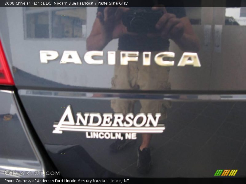 Modern Blue Pearlcoat / Pastel Slate Gray 2008 Chrysler Pacifica LX